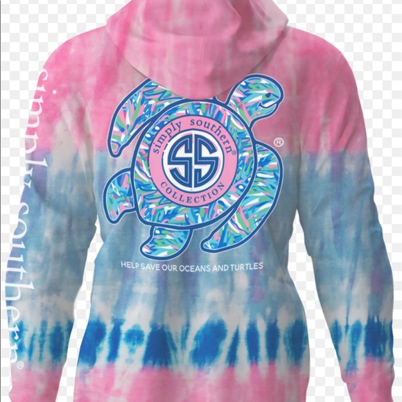 Simply Southern Collection Help Save Our Ocean and Turtles Hoodie - Picture 2 of 9